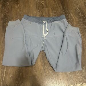 Figs Technical Collection Scrubs - Women’s Zamora Joggers - Vapor Blue - Large